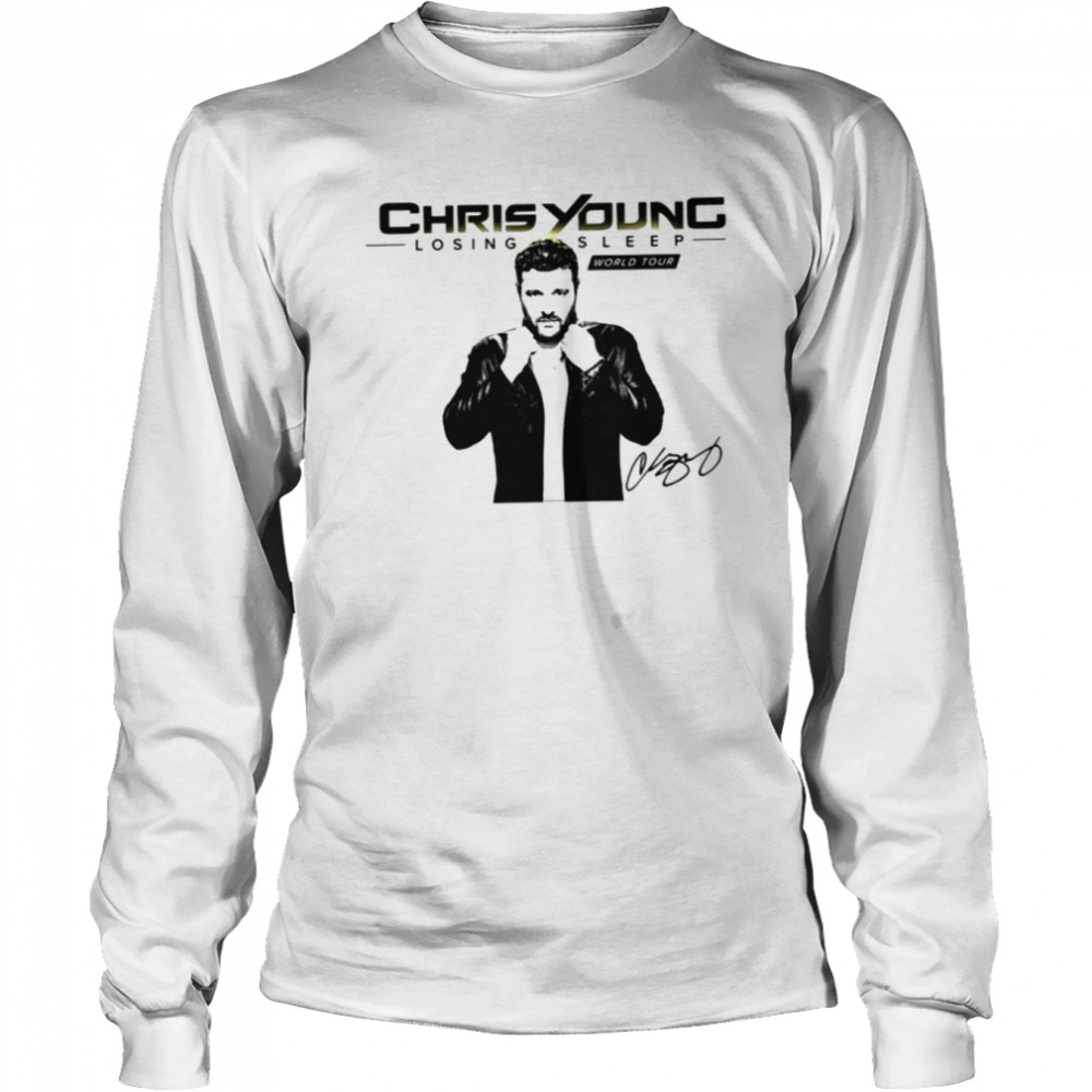 Signature Chris Young Losing Sleep shirt Long Sleeved T-shirt