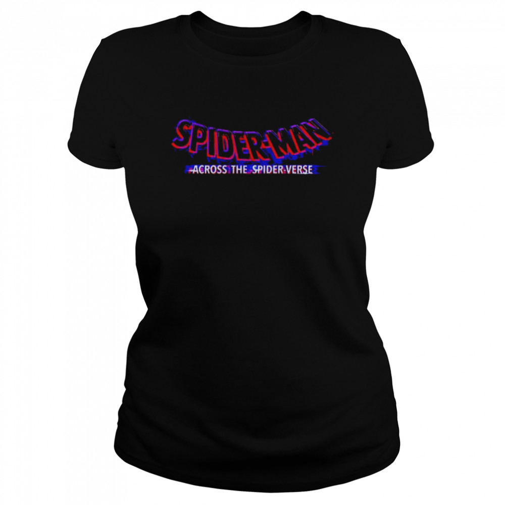 Spiderman Across The Spider Verse shirt Classic Women's T-shirt