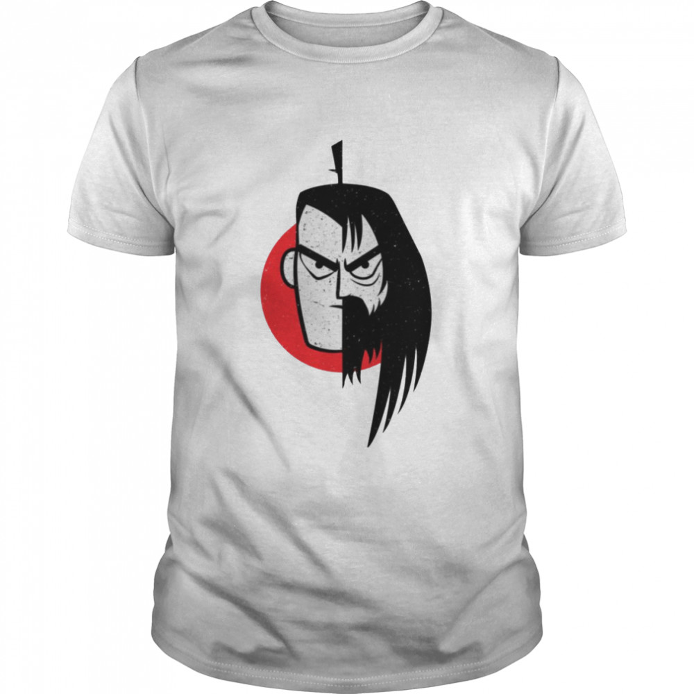 Split Face Art Samurai Jack shirt Classic Men's T-shirt