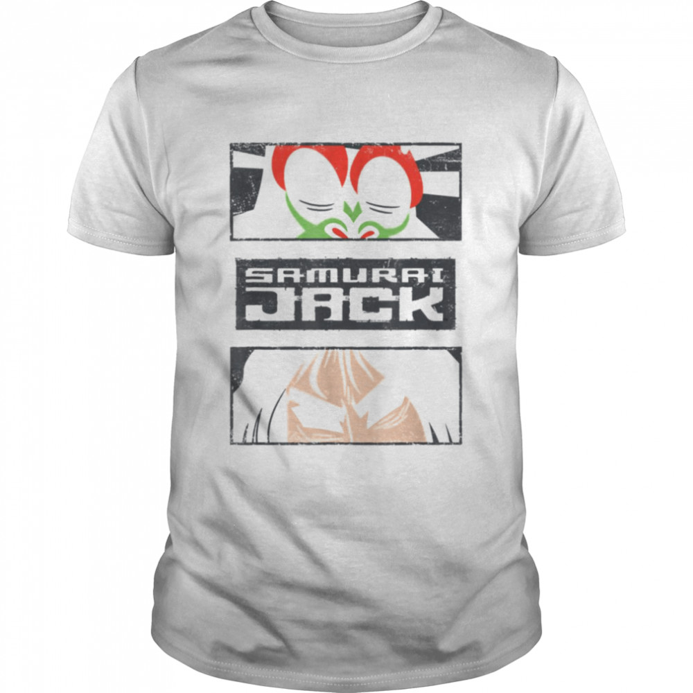 Stare Down Samurai Jack Samuraijackzz shirt