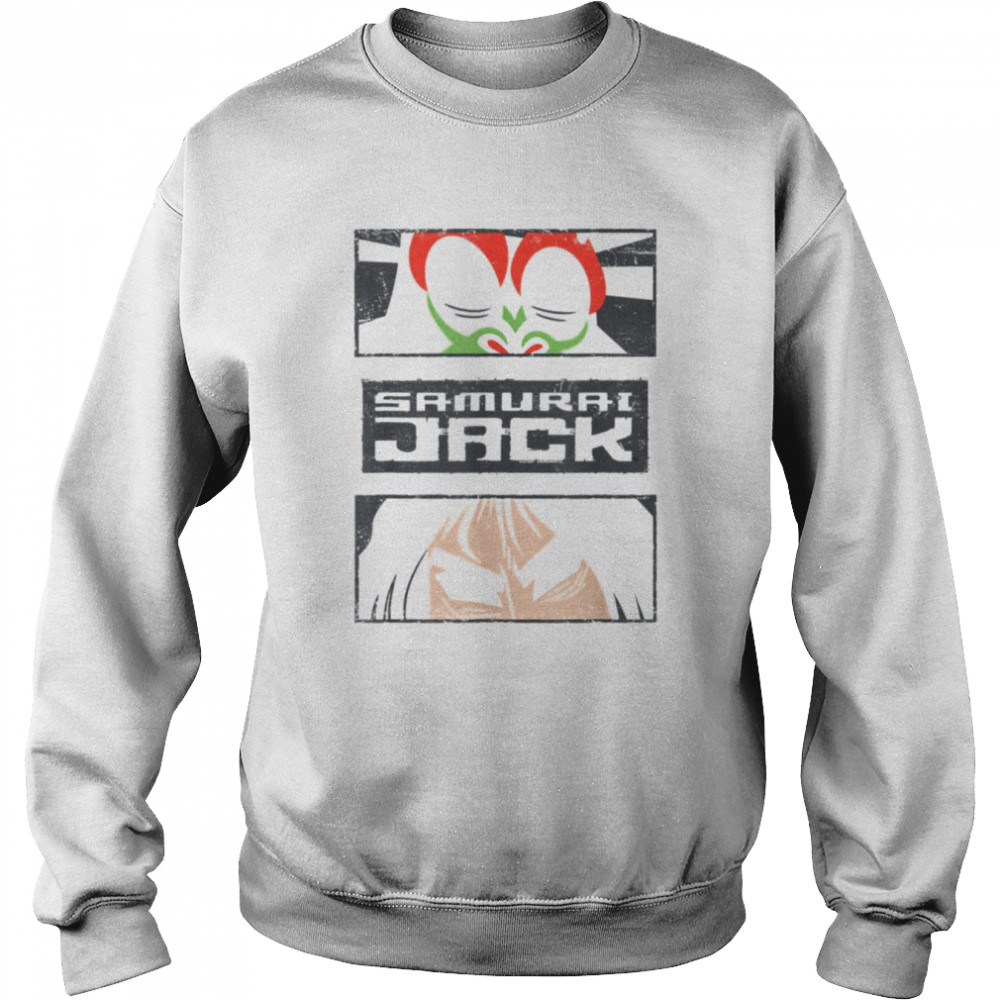 Stare Down Samurai Jack Samuraijackzz shirt Unisex Sweatshirt