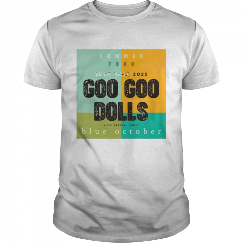 Summer Tour 2022 Chiffon Top Goo Goo Dolls shirt