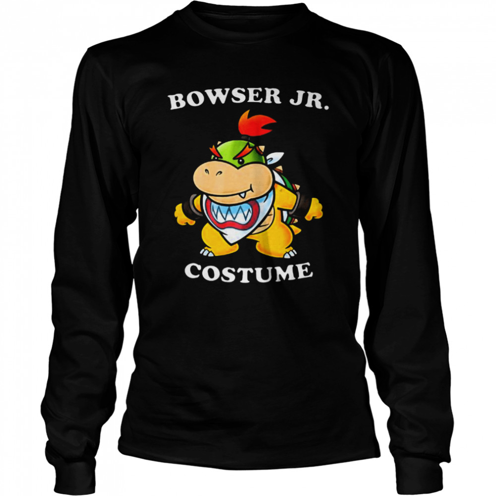Super Mario This Is My Bowser Jr Costume Graphic Unisex shirt Long Sleeved T-shirt