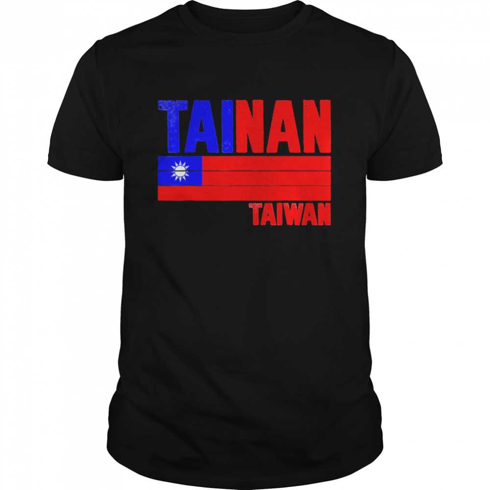 Tainan Taiwan Taiwan Flag Taiwanese T- Classic Men's T-shirt