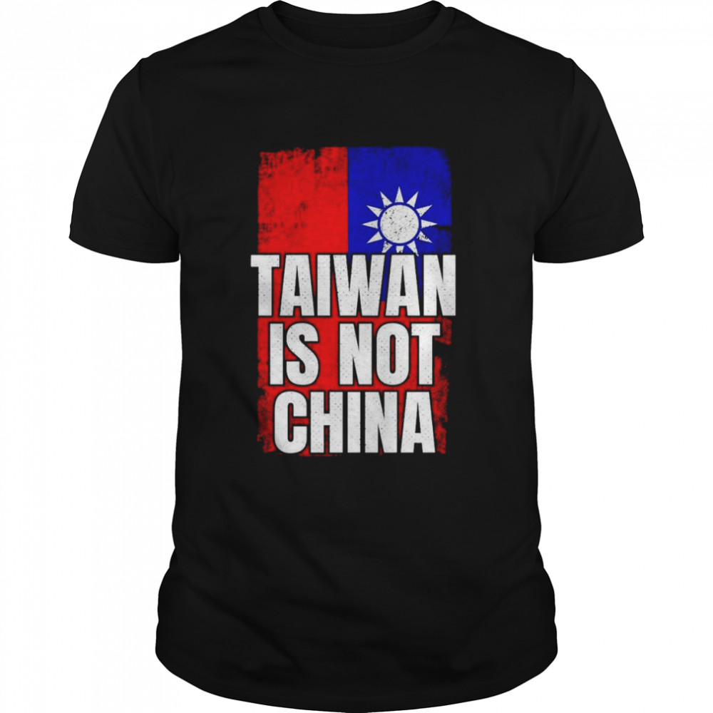 Taiwan Is Not China, West Taiwan China T- Classic Men's T-shirt