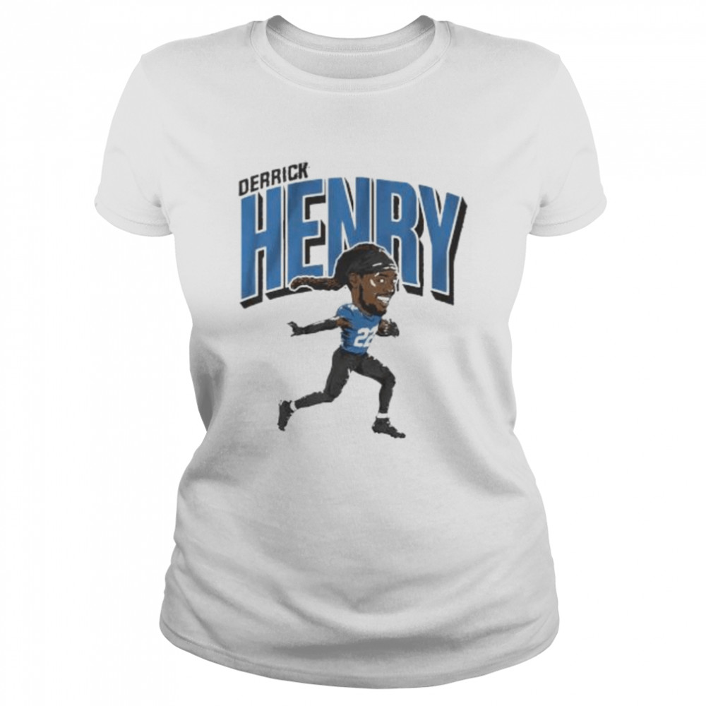 Tennessee Titans Derrick henry caricature shirt Classic Women's T-shirt