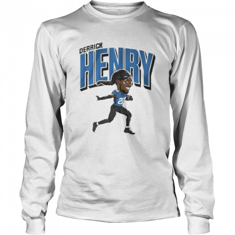 Tennessee Titans Derrick henry caricature shirt Long Sleeved T-shirt