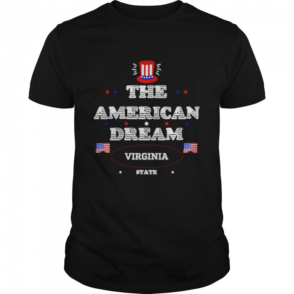The American dream Virginia State shirt Classic Men's T-shirt