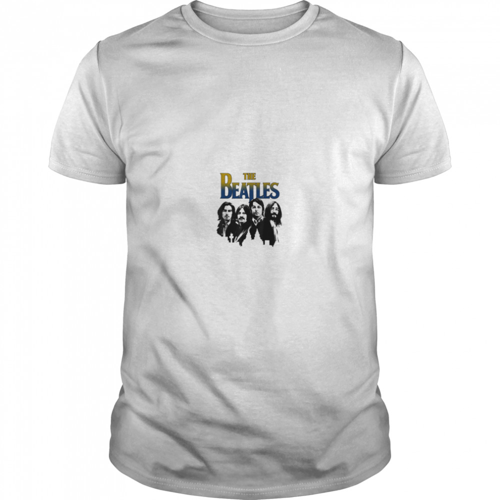 The Beatles black and white skyline T- Classic Men's T-shirt