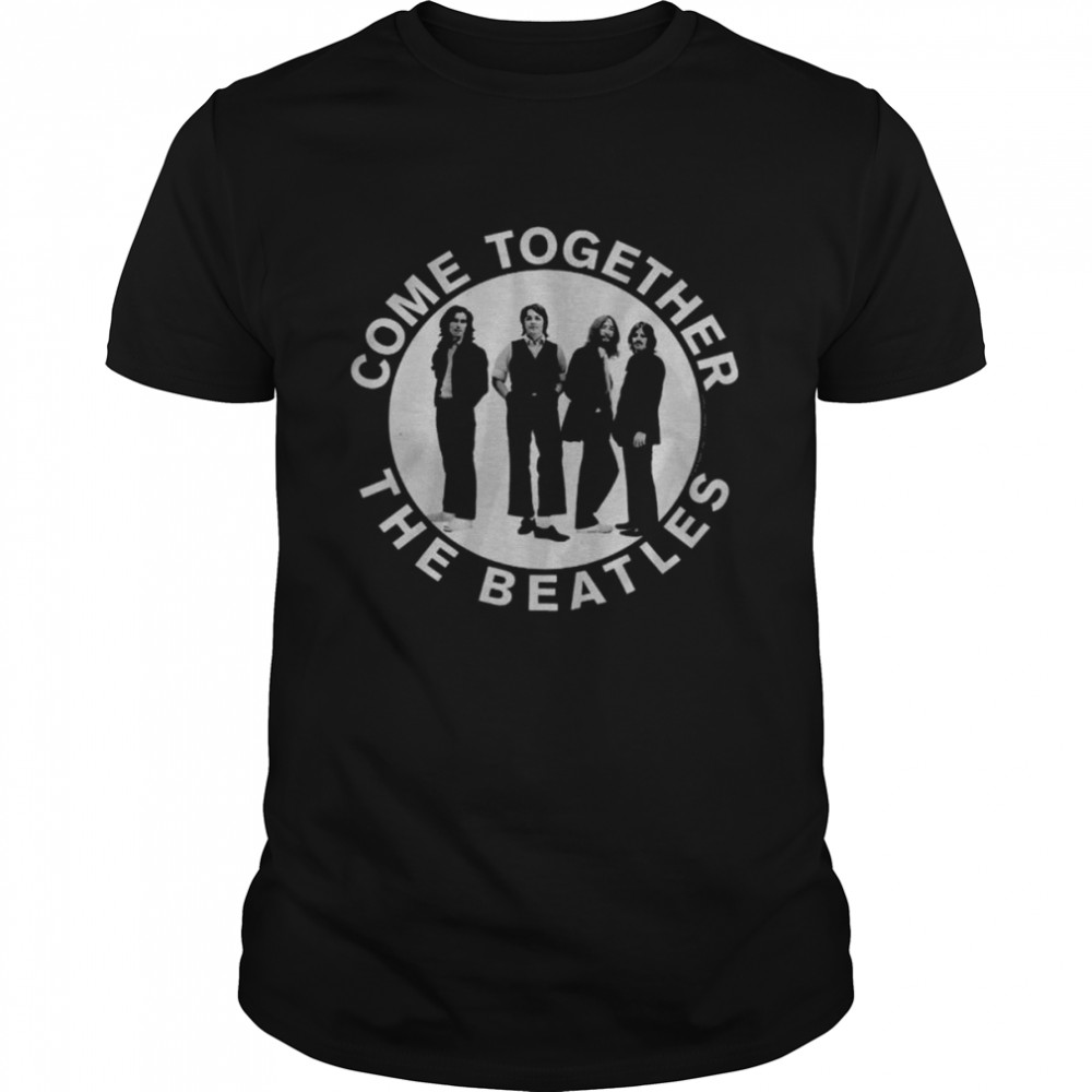 The Beatles Come Together Circle Rock Band shirt
