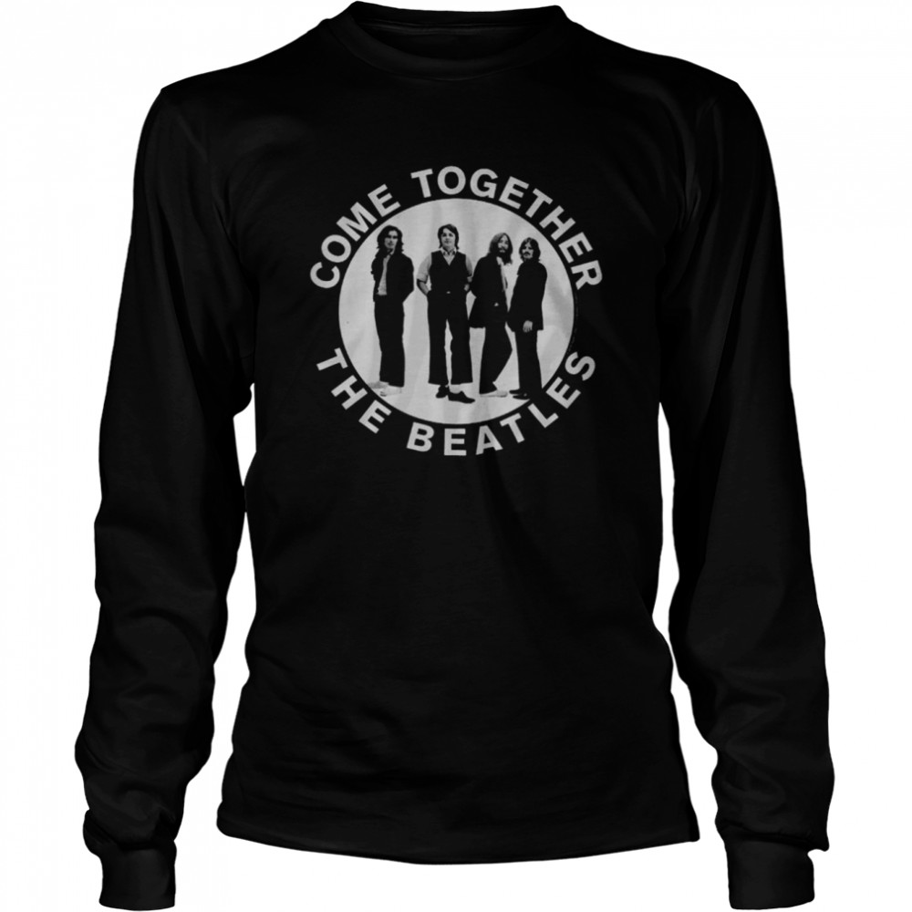 The Beatles Come Together Circle Rock Band shirt Long Sleeved T-shirt