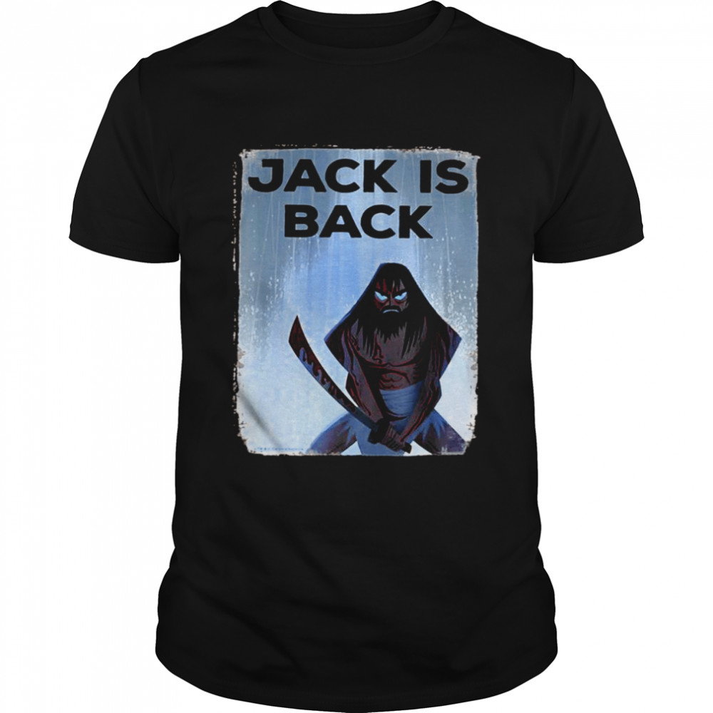 Under The Rain Samuraijackzz Is Back Samurai Jack shirt