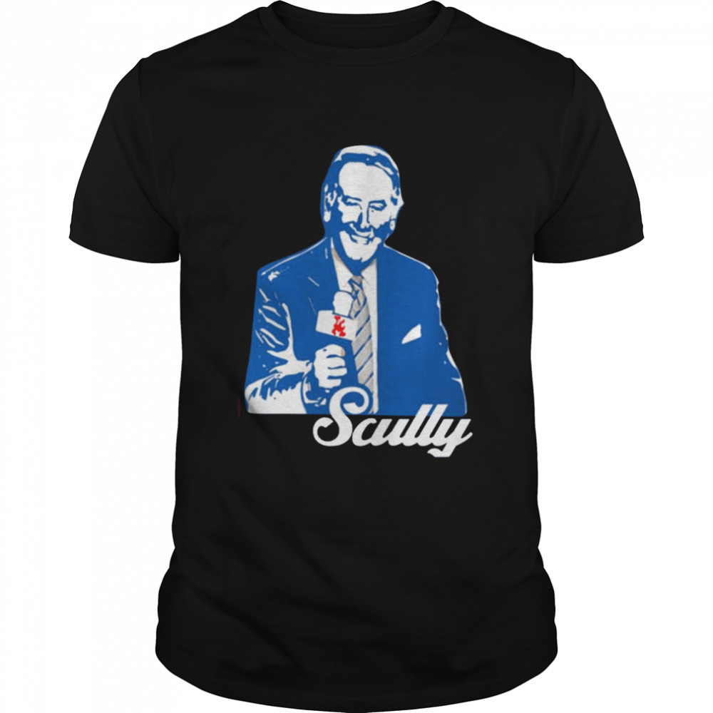 Vin Scully Los Angeles Baseball Broadcaster Legend Tribute T  Classic Men's T-shirt
