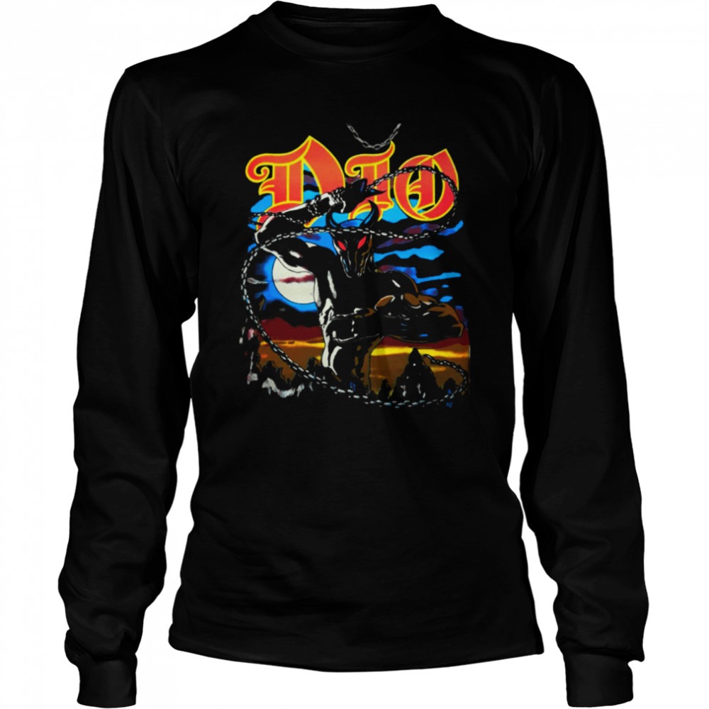 Vintage 1984 Dio Last In Line World Tour shirt Long Sleeved T-shirt