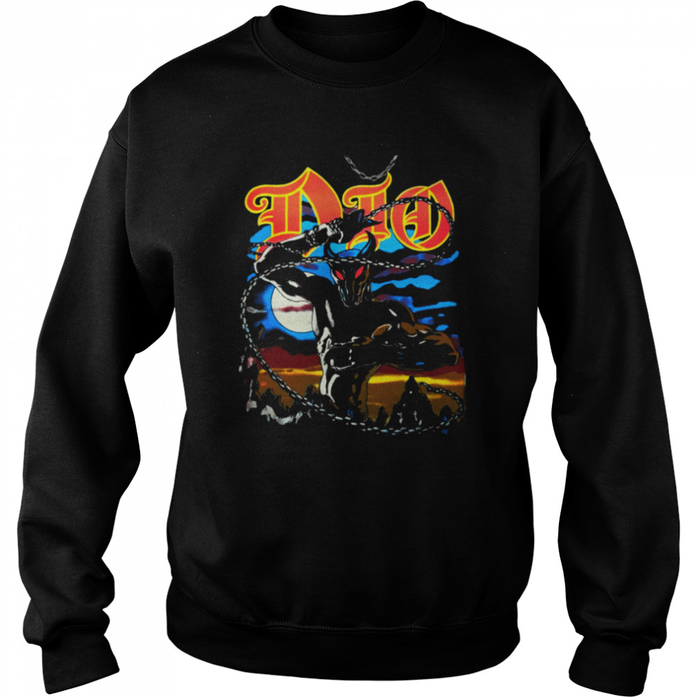 Vintage 1984 Dio Last In Line World Tour shirt Unisex Sweatshirt