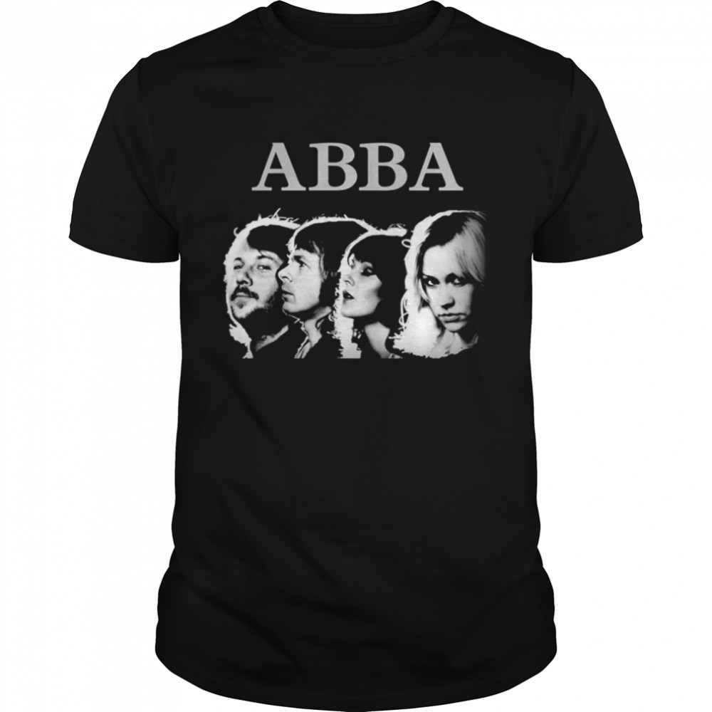 Vintage ABBA Members shirt
