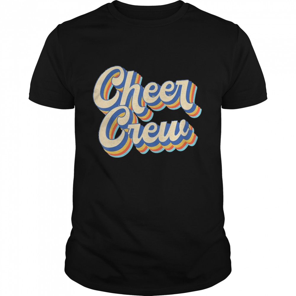 Vintage Cheer Crew Cheerleading Team Cheerleader T-shirt Classic Men's T-shirt