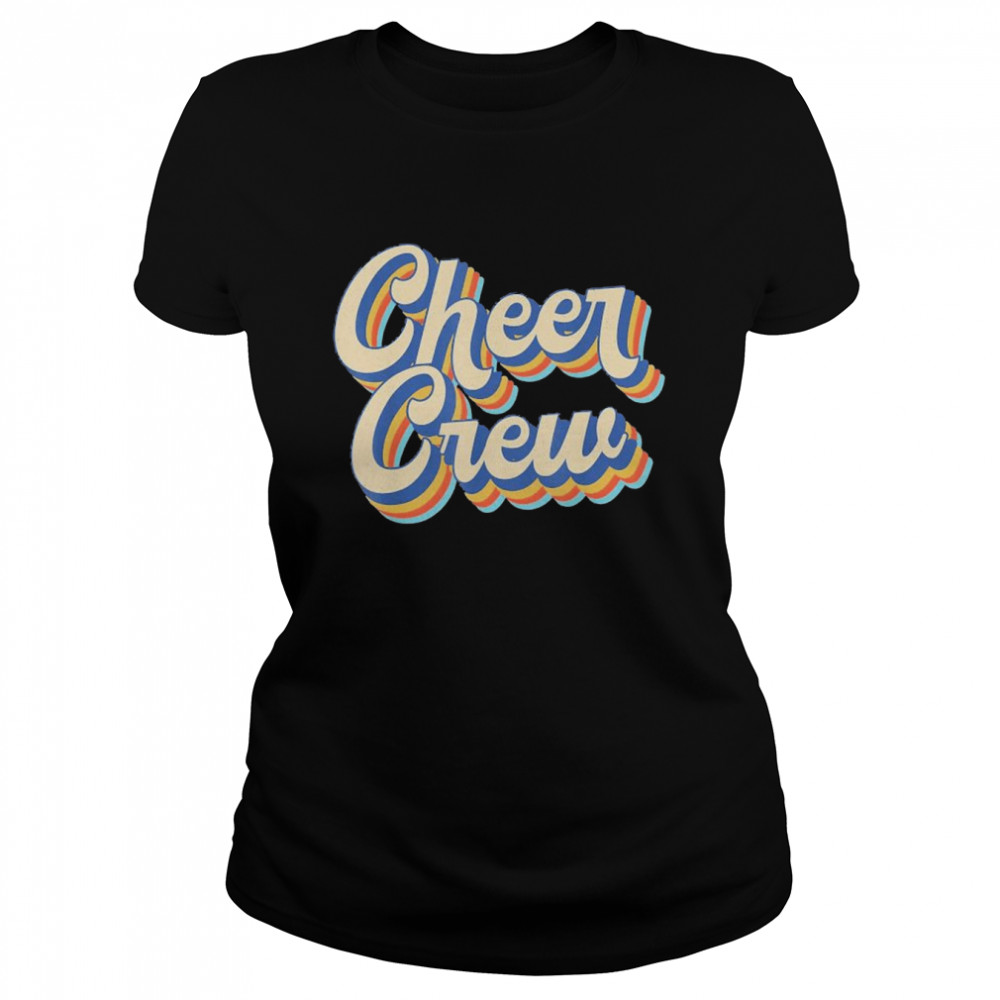 Vintage Cheer Crew Cheerleading Team Cheerleader T-shirt Classic Women's T-shirt