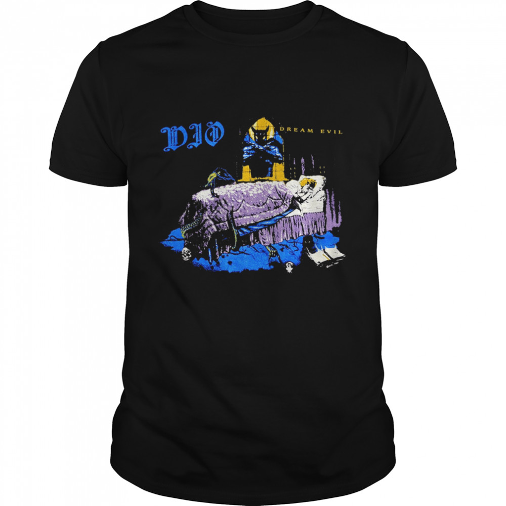 Vintage Dio Rock Band Dio Dream Devil shirt Classic Men's T-shirt