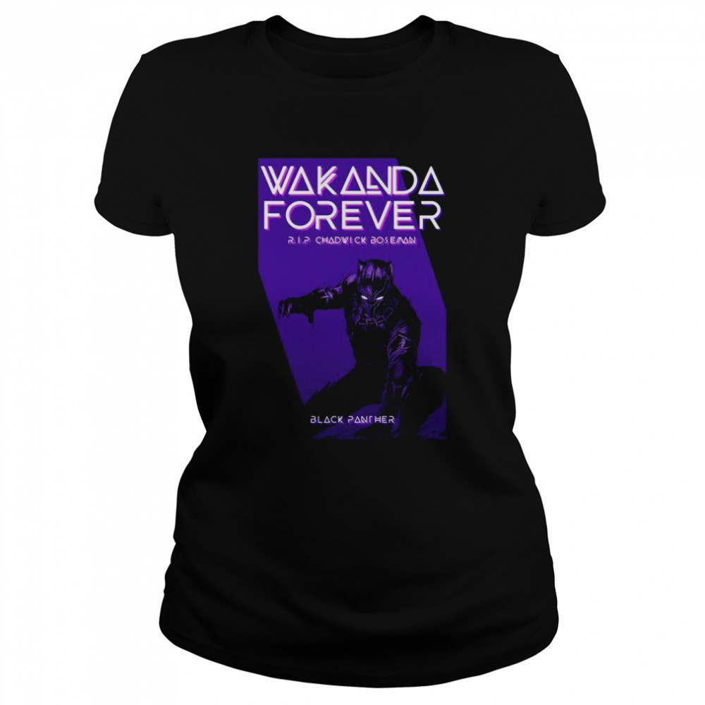 Vintage Marvel Black Panther 2 Wakanda Forever shirt Classic Women's T-shirt