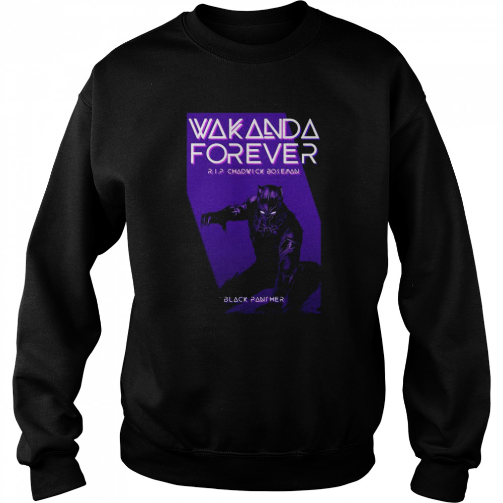 Vintage Marvel Black Panther 2 Wakanda Forever shirt Unisex Sweatshirt