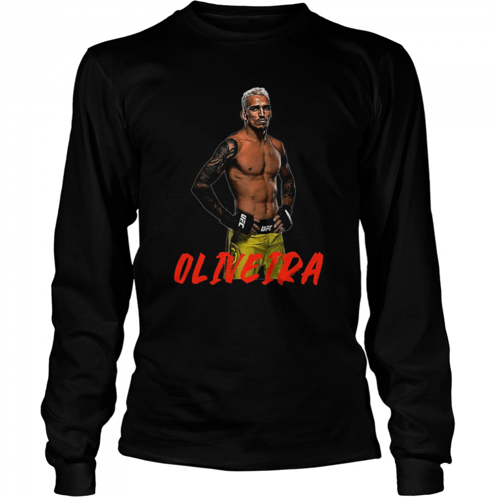 Vintage Oliveira Boxing shirt Long Sleeved T-shirt