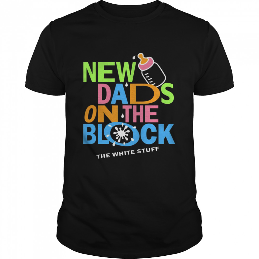Vintage Pop New Dads On The Block Funny Fatherhood NKOTB shirt Classic Men's T-shirt