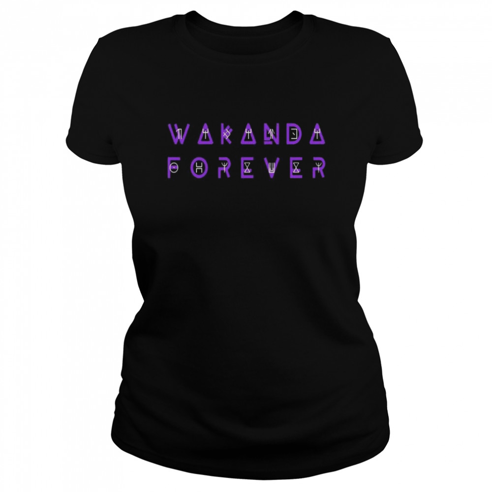 Wakanda Forever 2022 Movie shirt Classic Women's T-shirt