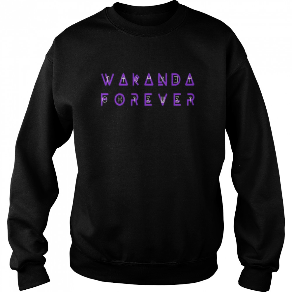 Wakanda Forever 2022 Movie shirt Unisex Sweatshirt