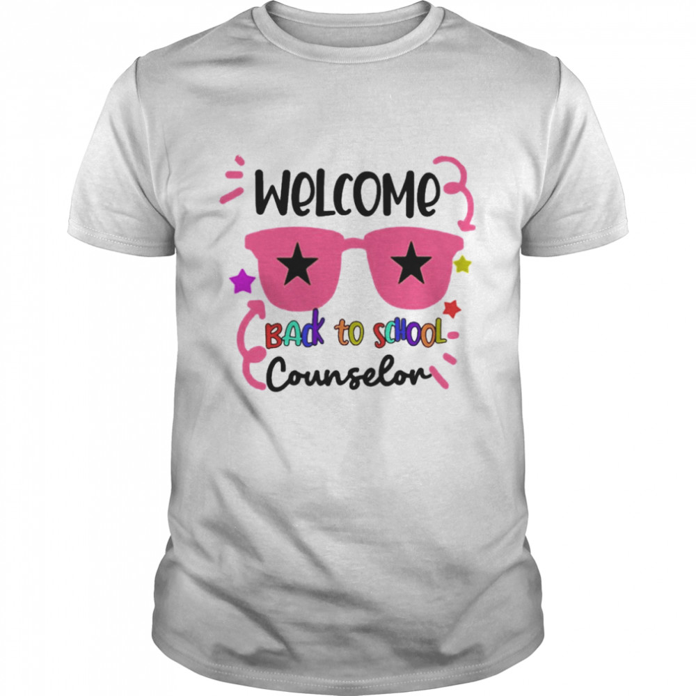 Welcome Back To School Counselor Shirt