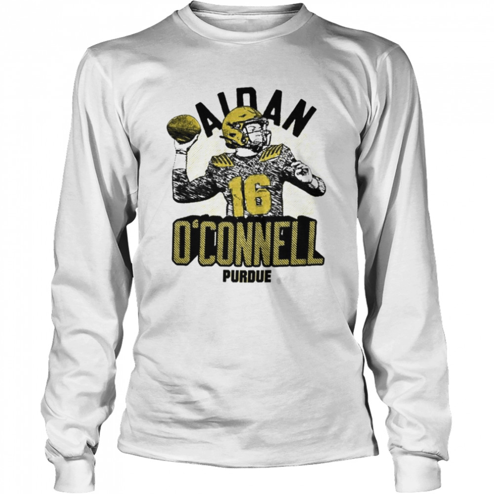 Aidan O’connell Purdue Baseball  Long Sleeved T-shirt