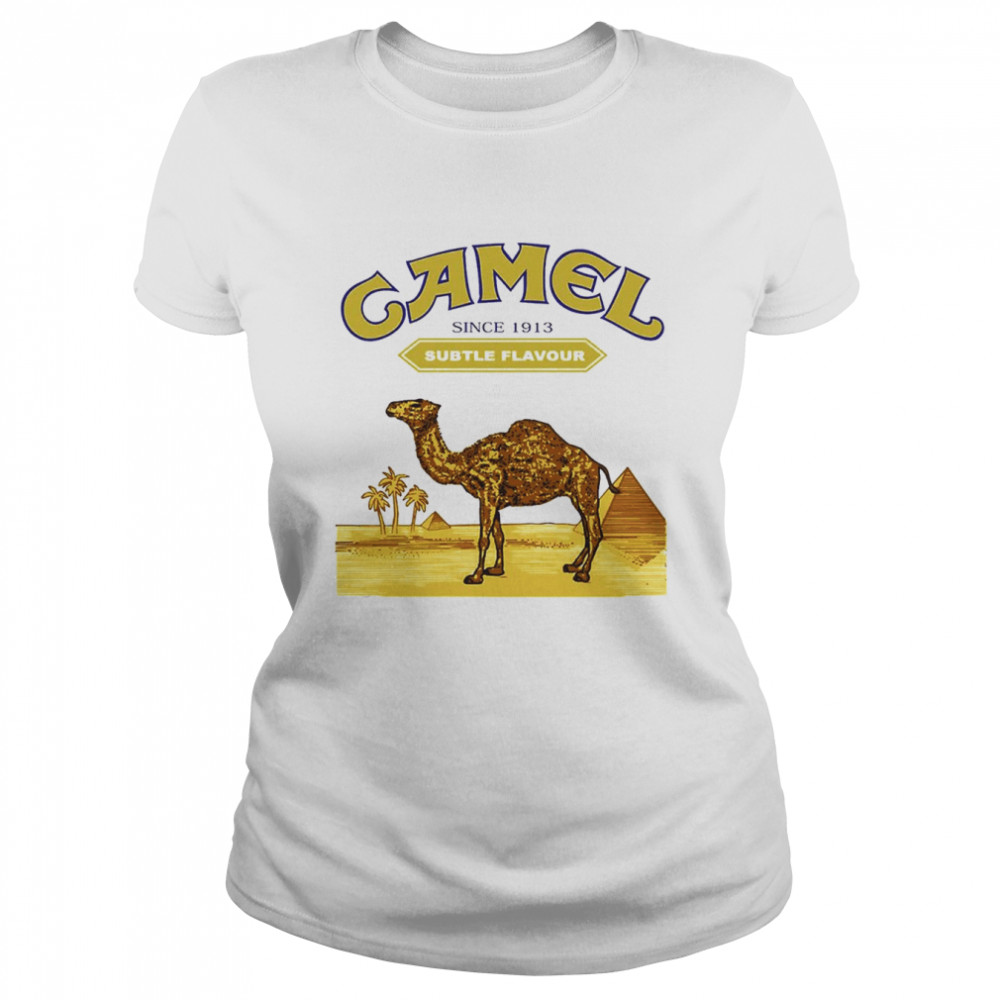 aankleden Fotoelektrisch Trekker Camel Cigarettes Subtle Flavour shirt - Trend T Shirt Store Online