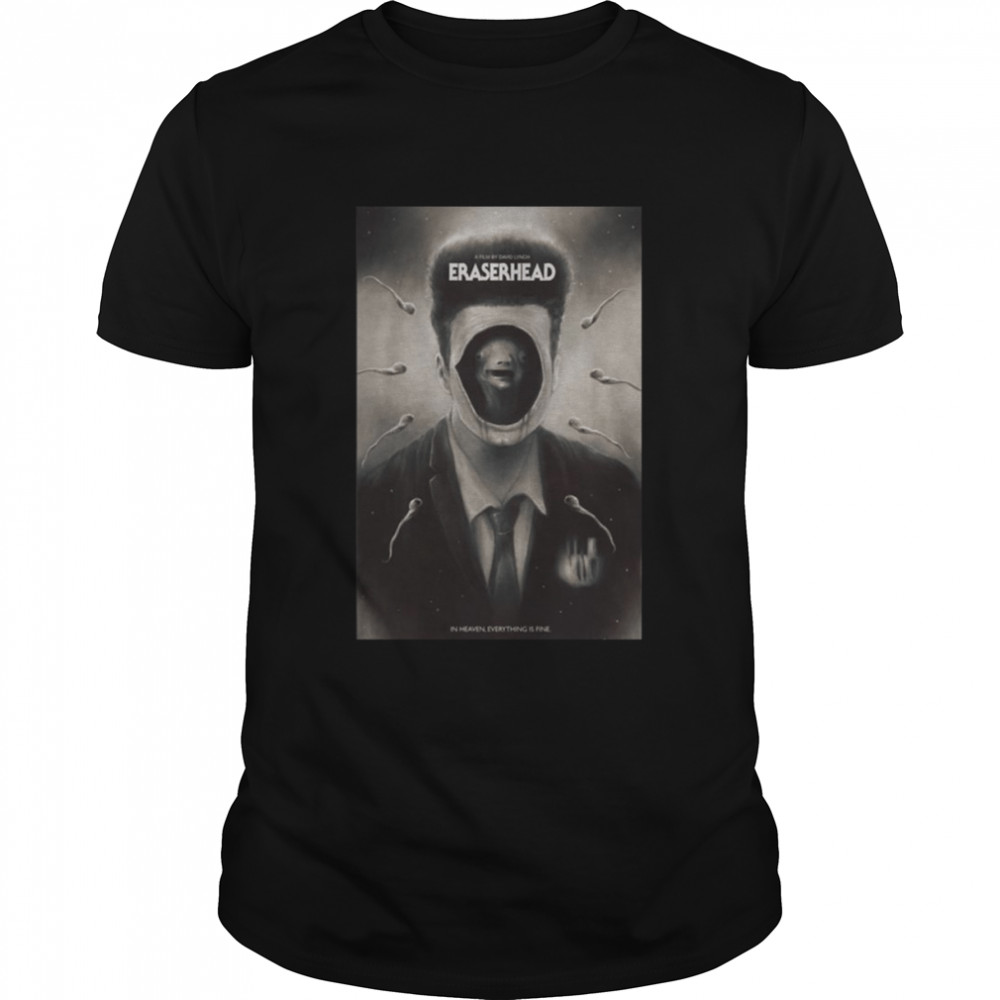 Cool Design Eraserhead David Lynch shirt Classic Men's T-shirt