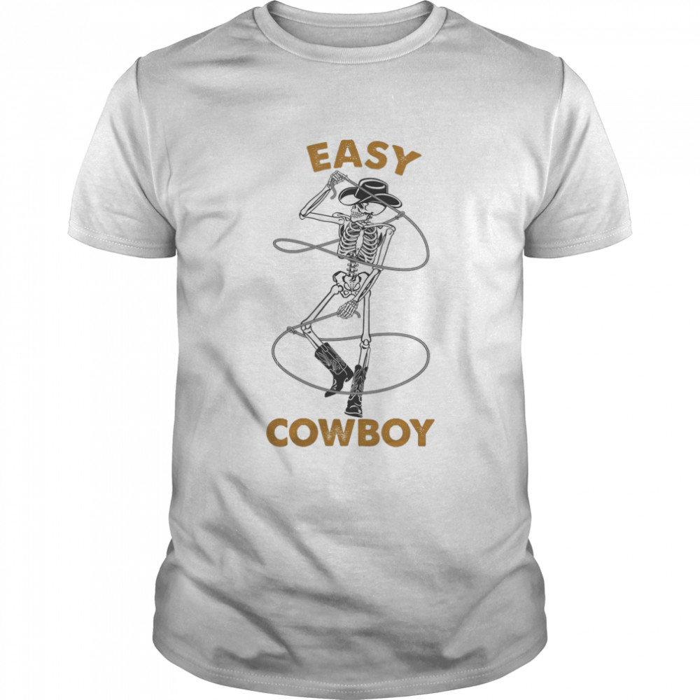 Easy Cowboy Skeleton shirt