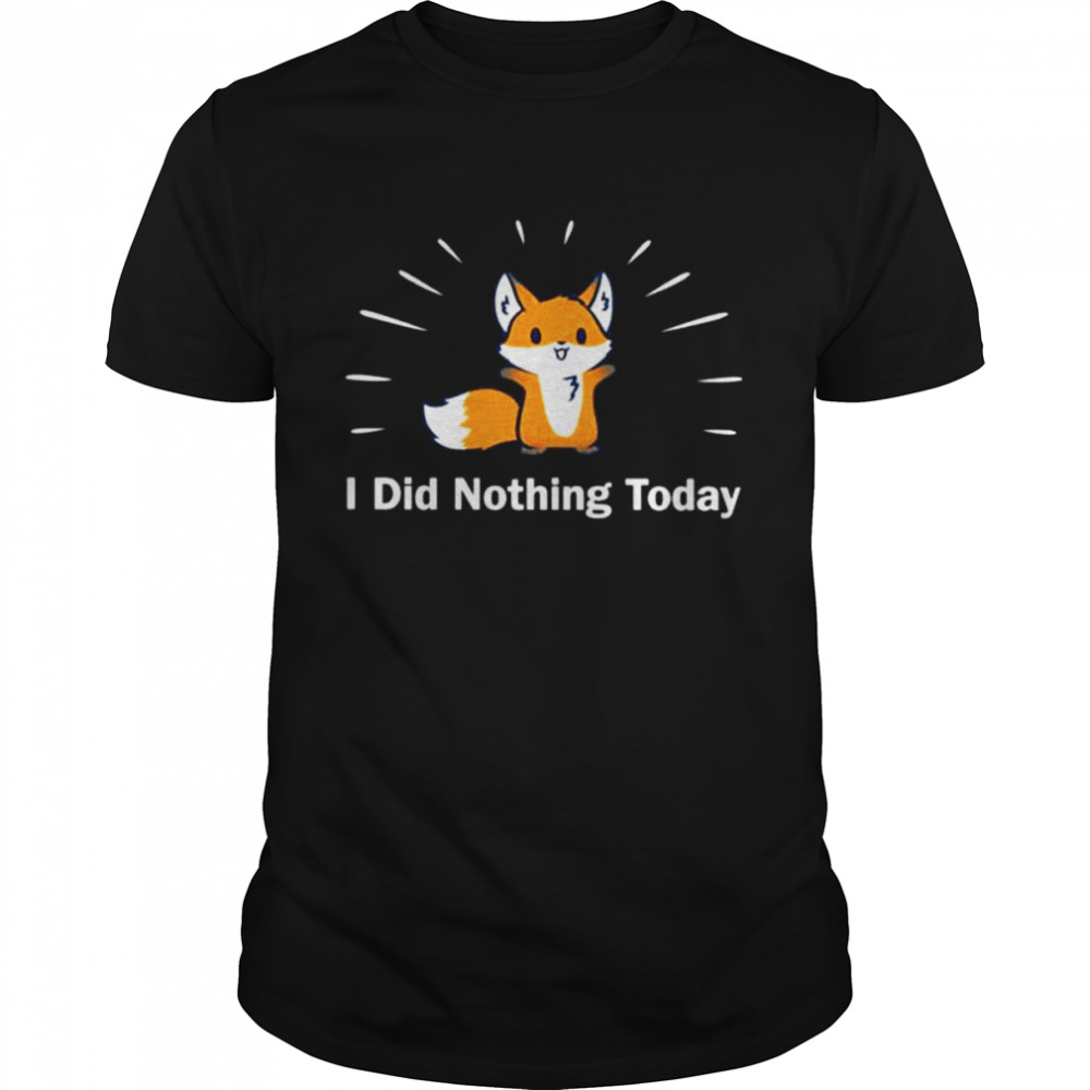 Joode I did nothing today shirt Classic Men's T-shirt