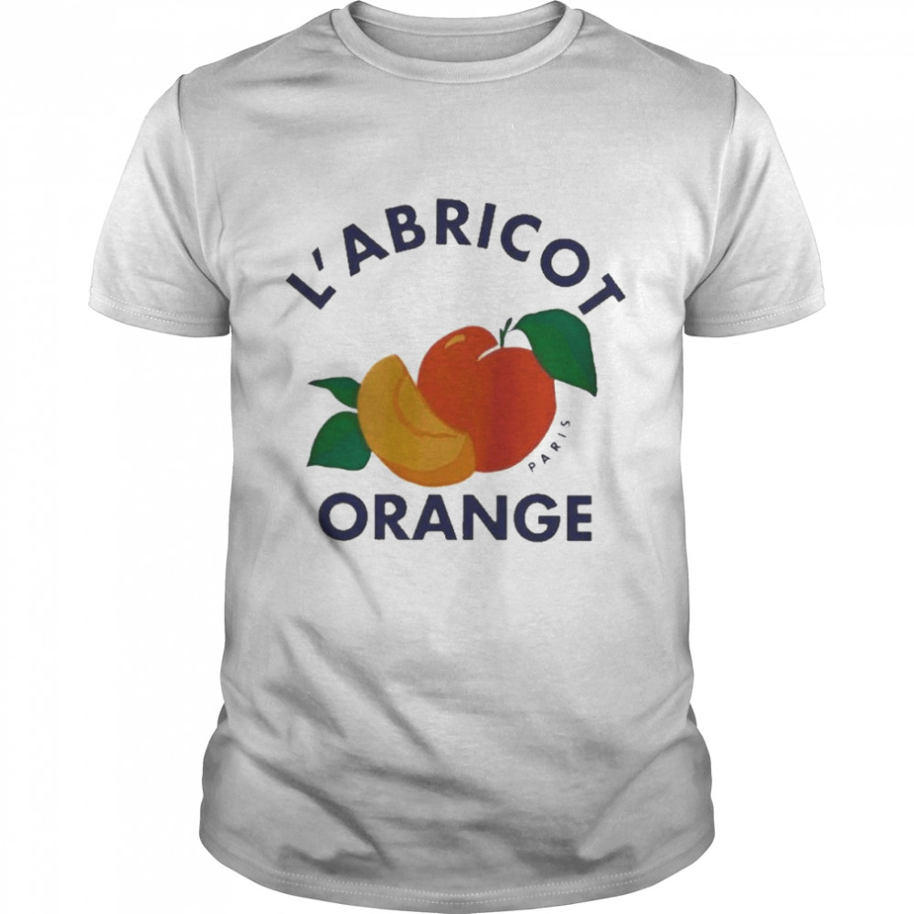 L’abricot Orange Paris Fruits De Saison Tee Classic  Classic Men's T-shirt