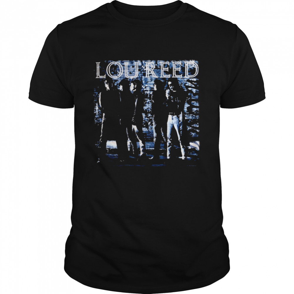 Lou Reed New Yorkthe Velvet Rock Metal Band shirt