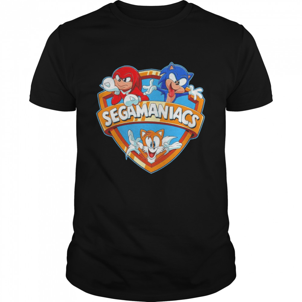 Sonic Segamaniacs shirt