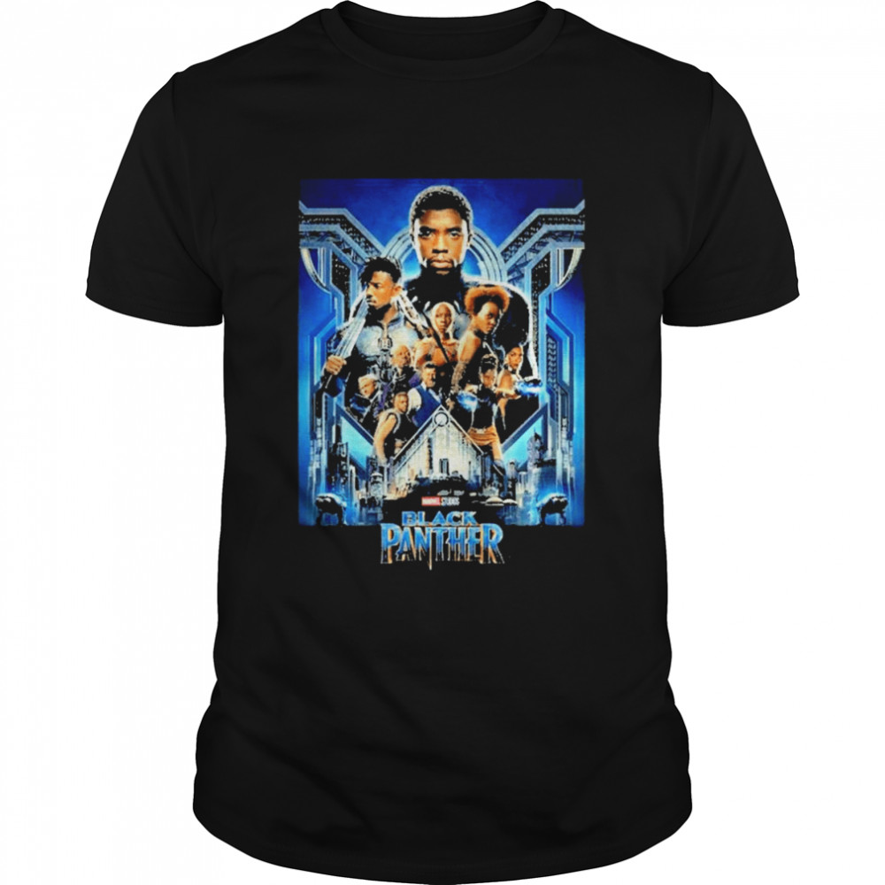 2022 Marvel Studios Black Panther Movie Poster Shirt