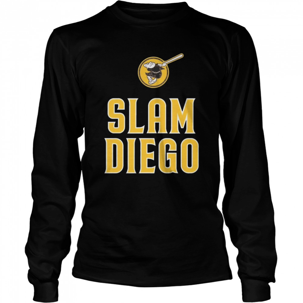 Baseball Club Logo Slam Diego T- Long Sleeved T-shirt