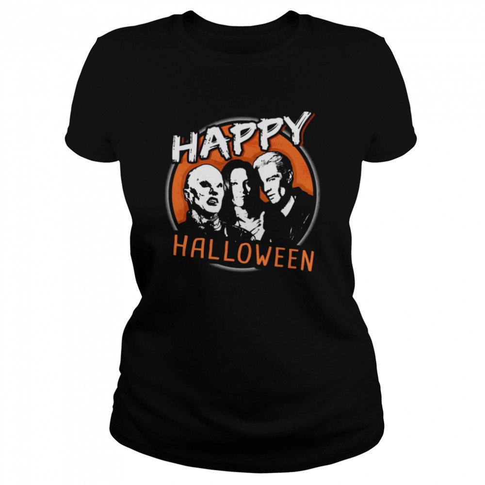 Happy Halloween Villains Of BTVS shirt Classic Women's T-shirt