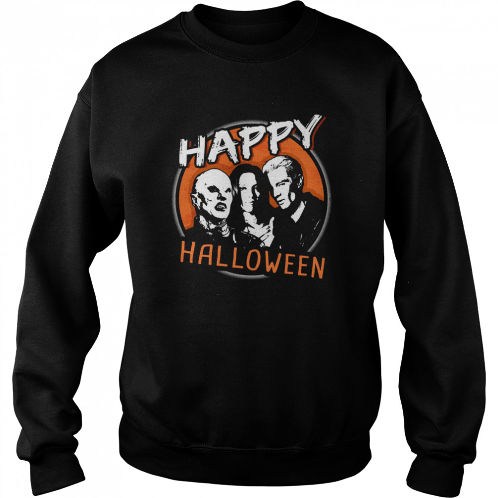 Happy Halloween Villains Of BTVS shirt Unisex Sweatshirt