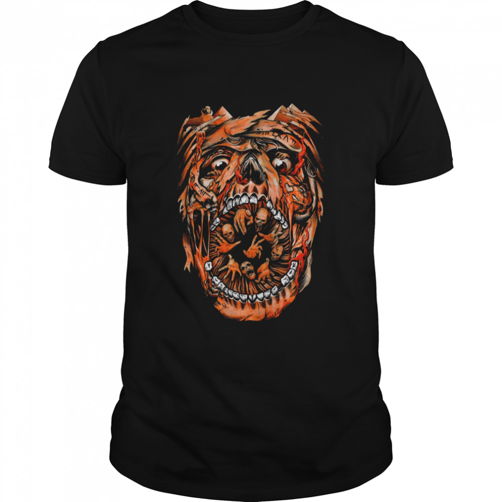 Horror Skull Art shirt