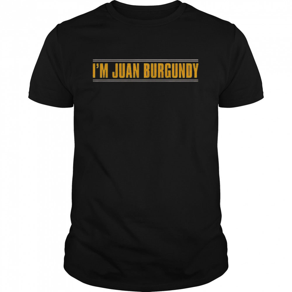 I’m Juan Burgundy, Juan Soto shirt
