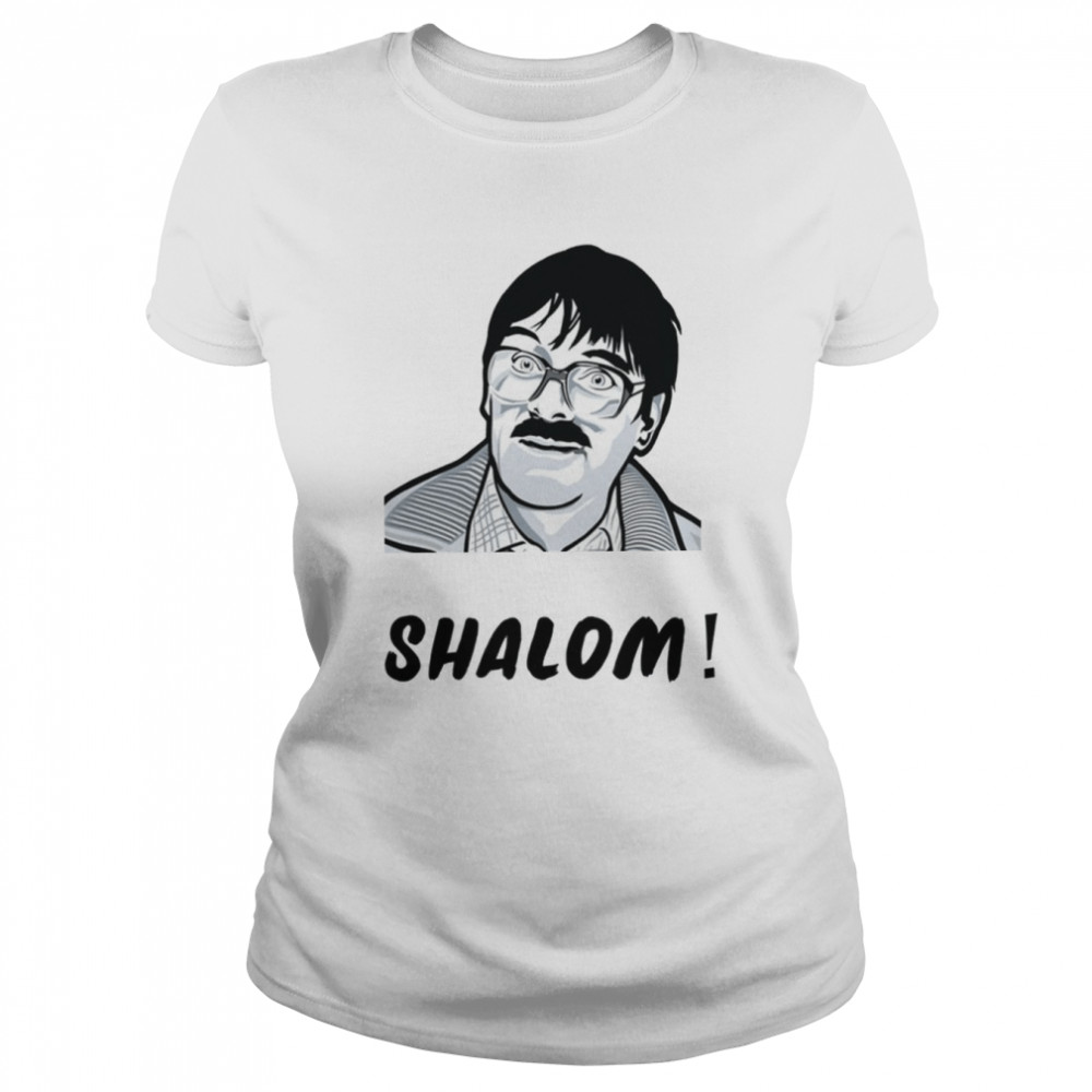 Shalom Jim From Friday Night Dinner Shit On It Funny S Neighbours Tv Show  shirt - Trend T Shirt Store Online