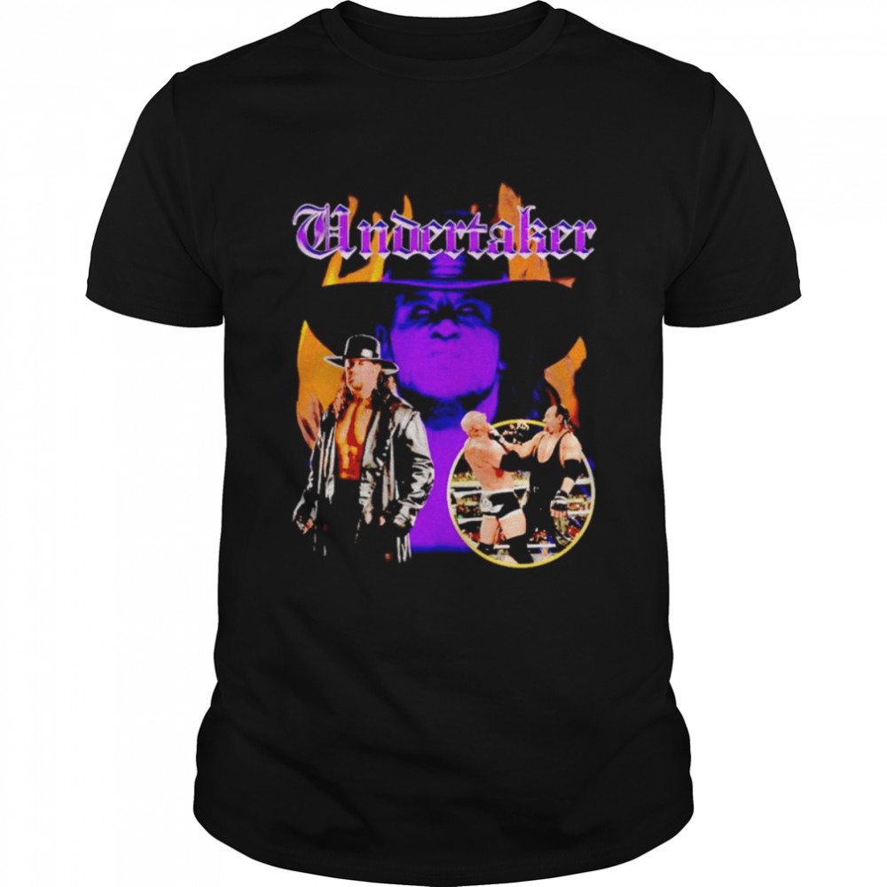 Undertaker WWF WWE WCW Wrestling shirt