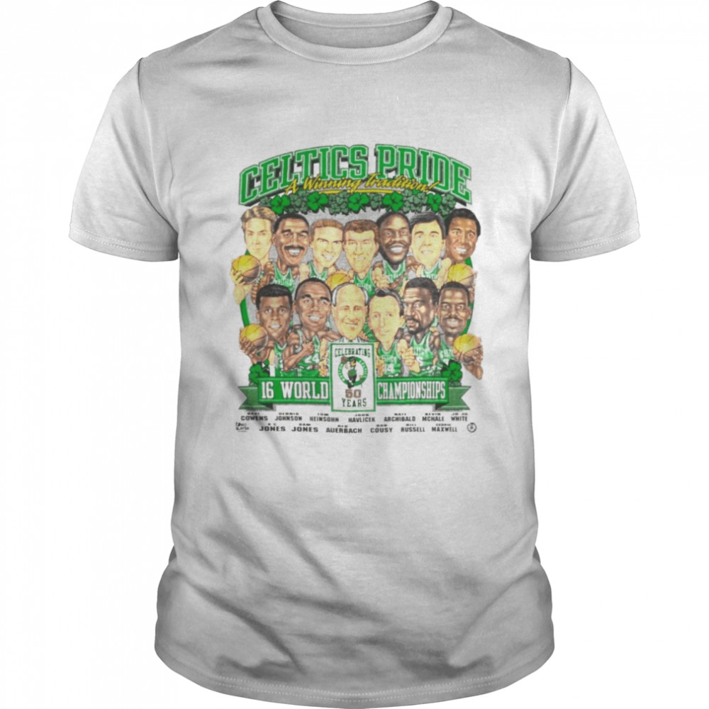 90s Boston Celtics 50 Years Bill Russell shirt Classic Men's T-shirt