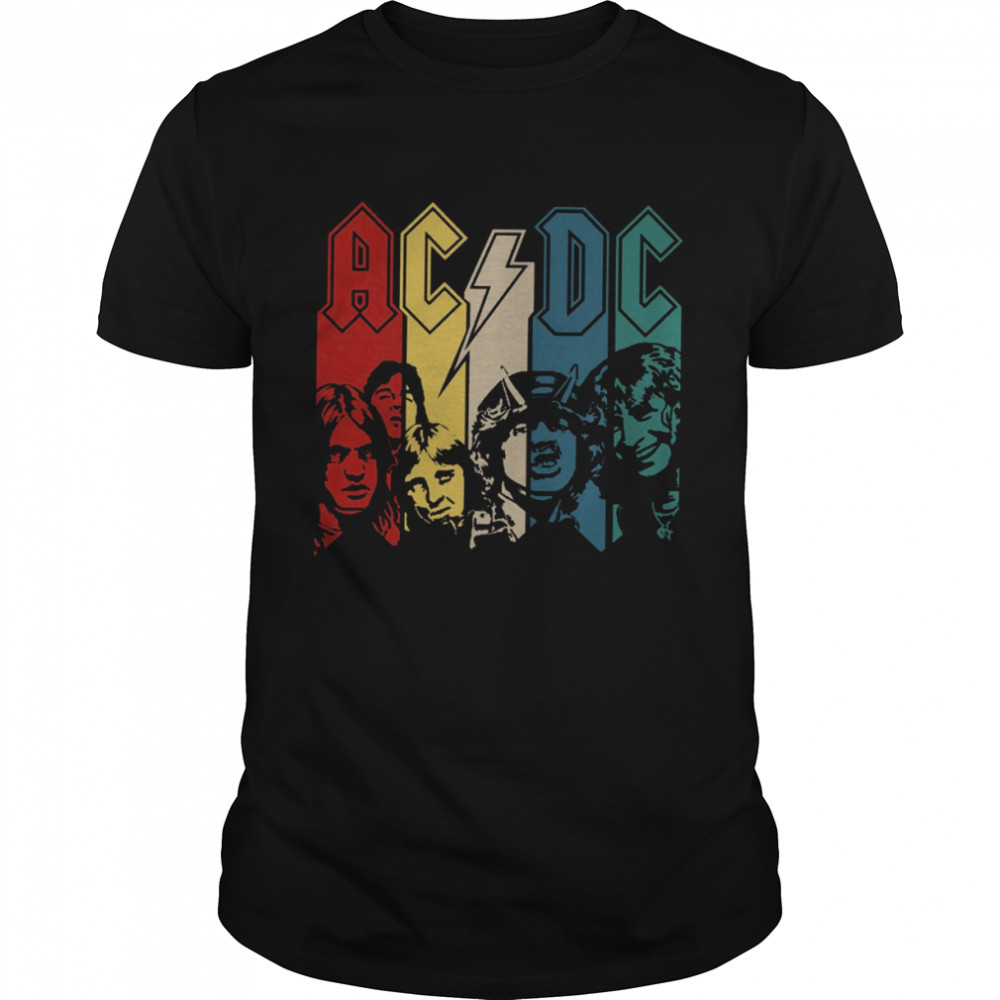 Acdc Rock Retro Vintage shirt