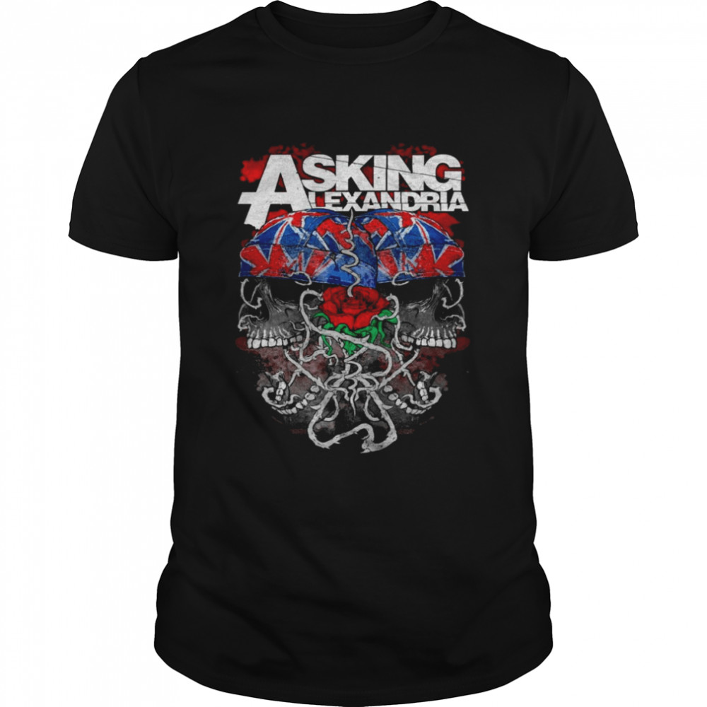 Asking Alexandria Unisex Tee Flagdana Shirt