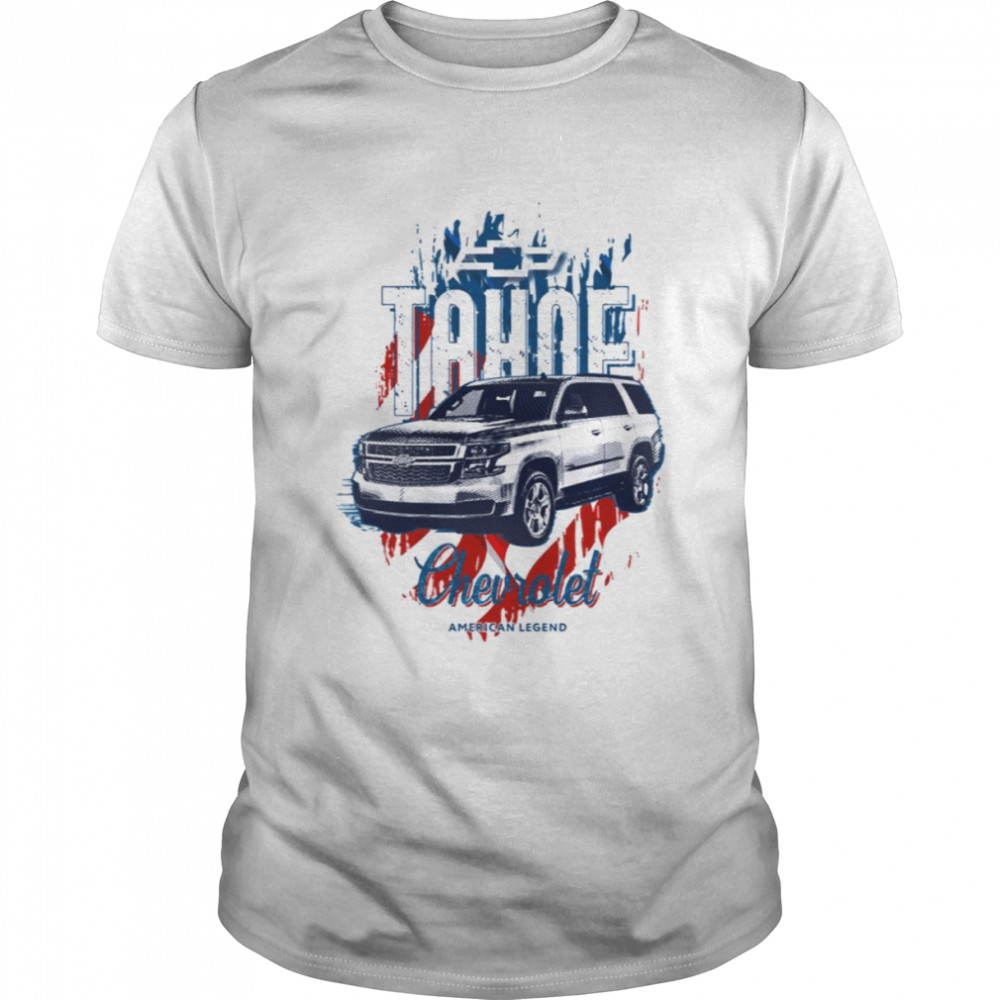 Chevrolet Tahoe American Legend Suv Pickup Retro Nascar Car Racing shirt